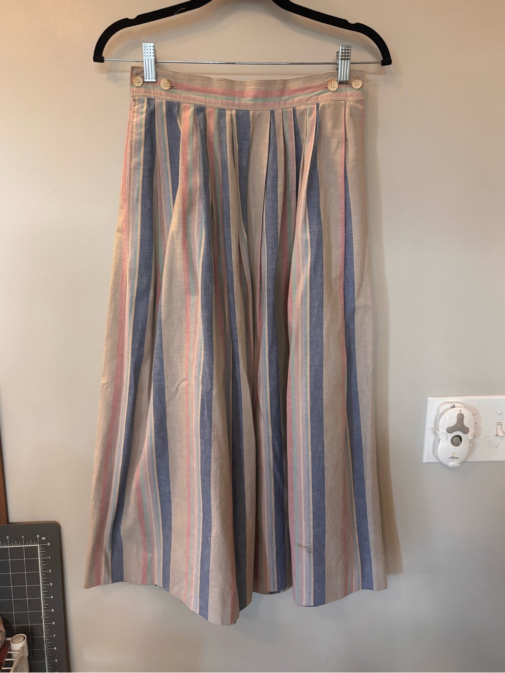 Vintage striped skirt
